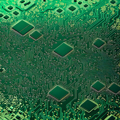 Chip or GPU panel, with countless circuits and components on it, artificial intelligence chips, Nvidia and Intel, computer science and technology