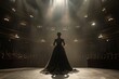 © gankevstock - Opera singer performing on stage in a grand theater with an attentive audience