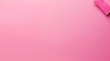 Canvas Print - a pink wall with a pink paint roller and a pink wall