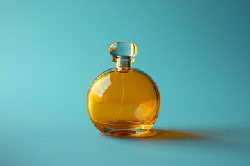 Sticker - Luxury perfume. Background with selective focus and copy space