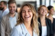 © gearstd - Laughing woman in a professional setting