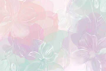 Fototapete - Versatile vector background with abstract design elements.