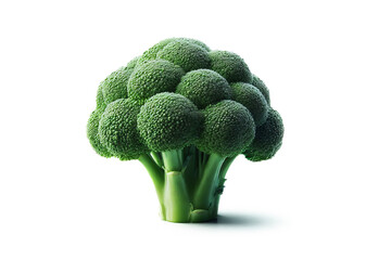 Wall Mural - Fresh Broccoli Crown green clean eating 