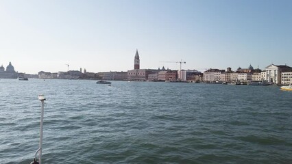 Wall Mural - Panorama of Embankment of Venice, San Marco square, Italy