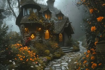 Fairy Tale Cottage in Enchanted Forest