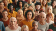 © Aleksandra - A vibrant web banner showcasing individuals from diverse ethnic backgrounds coming together in harmony, capturing a range of skin tones, clothing styles, and expressions to represent diversity.