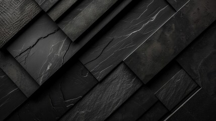 Wall Mural - Collage of monochrome photographic textures, including different surfaces and patterns. Graphic design concept