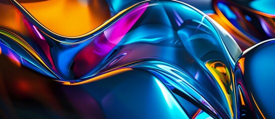 Wall Mural - Abstract colorful background