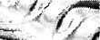 © zenobillis - Abstract monochrome grunge halftone pattern. Wide vector illustration