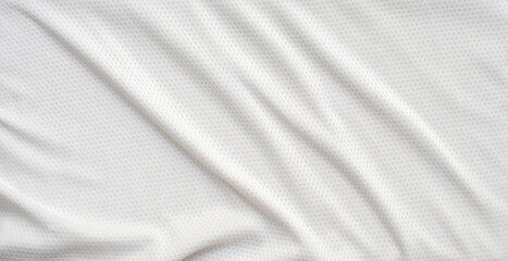 White sports clothing fabric football shirt jersey texture abstract background
