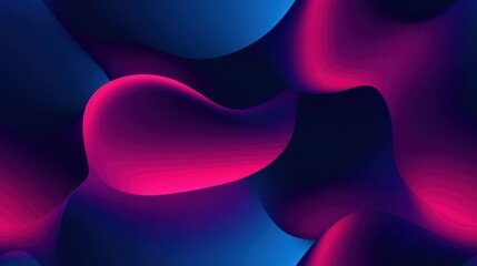 Wall Mural - Blue and pink gradient abstract background.