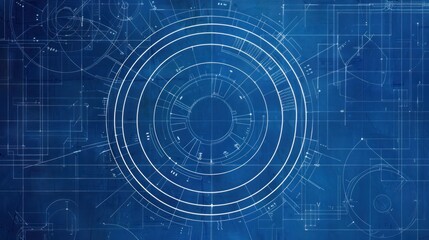 abstract background futuristic glowing circular device