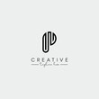 © Taslima - Abstract Minimal Letter P Initial Based Stylish Monogram Logo Design Vector.