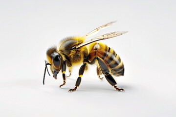 Wall Mural - a close up of a bee