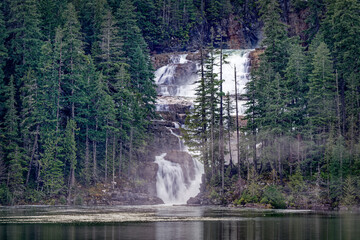 Sticker - Myra Falls, Buttle Lake, Vancouver Island, BC Canada