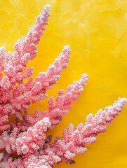 Wall Mural - pink sea corals.