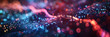 © Prasanth - Digital backdround ideal for technological operations, neural networks, AI, data transmission and encryption, digital archives, audio and visual representations, scientific research