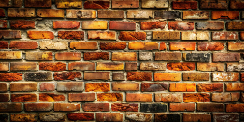 Wall Mural - background with old brick texture