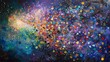 © Yusif - Abstract colorful galaxy art for digital and print designs
