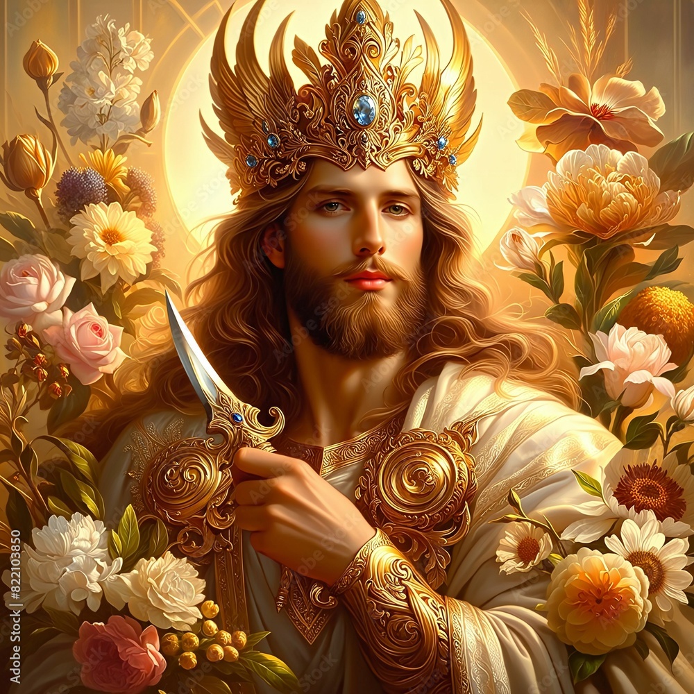 Purity God Baldr, the Norse god of light and purity known for his beauty and ...
