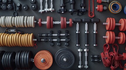 Personal Trainer with Fitness Equipment