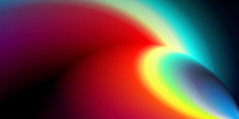 Poster - Color gradient background, abstract orange grain gradation texture, vector pink noise texture blur abstract background