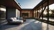© Halloway - a large modern contemporary house in wood and concrete