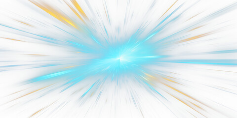 Wall Mural - Brilliant speed rush. Warp glow. Advanced tech. Sci-fi. Speed rays. Motion blur. Zoom motion. Light shine. Isolated transparent PNG background. Technology and future. Speed beams.