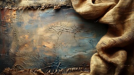 Aufkleber - Weathered and Worn Textured Background with Aged Distressed Surfaces and Grungy Patterns