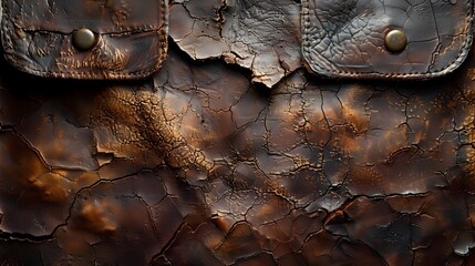Aufkleber - Weathered Metallic Textures in Earthy Autumn Tones