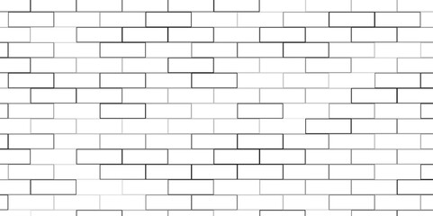white brick wall seamless pattern. vector design