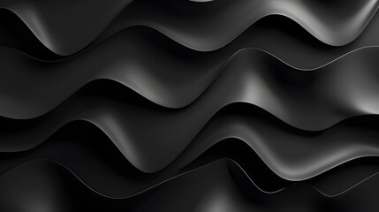 Wall Mural - Black abstract corporate background. Minimal design. Black grey abstract modern background for design. Dark. Geometric shape. 3d effect
