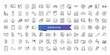 © Rubbble - Steps icon collection. Related to stairs, footprint, progress, step by step, roadmap, process, walk and more. Line vector icons set.