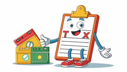 Poster - Tax is like a jigsaw puzzle   it has many different pieces that fit together to form a complete picture. Similarly tax is composed of different types. Cartoon Vector