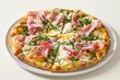 © Mayatnikstudio - Rustic Arugula-Prosciutto Pizza with Creamy Ricotta and Mozzarella