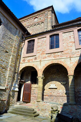 Wall Mural - The fifteenth-century cloister of the Santa Maria Assunta Cathedral Acqui Terme Italy	