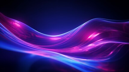 A vibrant abstract flowing neon wave background with a futuristic cyberpunk aesthetic.