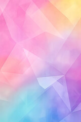 Wall Mural - A colorful background with a pink triangle in the middle