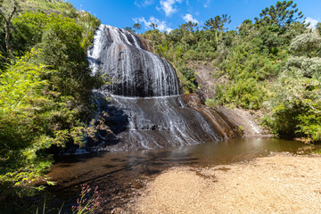 Wall Mural - Urubici - paisagem da cascata véu de noiva  Santa Catarina Brasil 