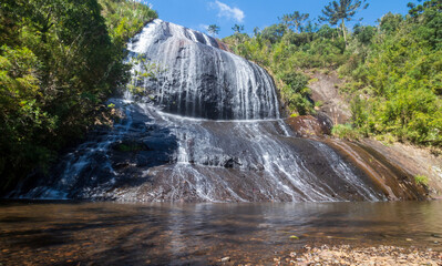 Wall Mural - Urubici - paisagem da cascata véu de noiva  Santa Catarina Brasil 