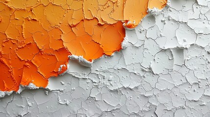Wall Mural - A gradient background with an orange color and a white gradient line texture, a smooth color gradient with a noise texture, and a copy space