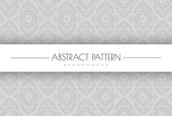 Wall Mural - abstract grey geometric pattern. texture and background, copy space for text. poster or cover for we