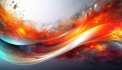 Wall Mural - modern abstract background, wave background