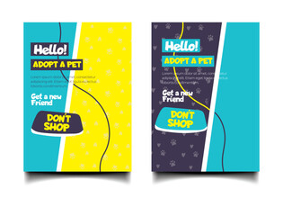 Poster - Pet Shop Promotion Social Media Post Template