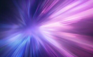 Wall Mural - Abstract Blurred Purple and Blue Background with Light Rays