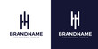 © Prayoga - Letters HI and IH Monogram Logo, suitable for any business with IH or HI initials