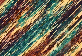 Wall Mural - colored effect seamless pattern grunge lines background line stripes colours design graphic modern t