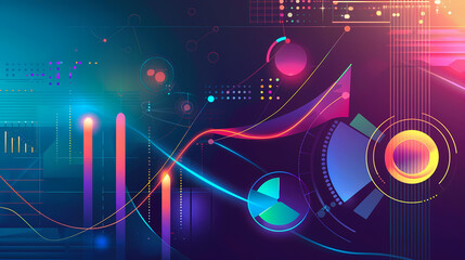 Infographic background vector illustration