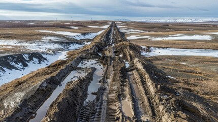 Thawing permafrost has caused a domino effect damaging multiple pipelines and other infrastructure in the region.