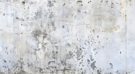 Wall Mural - Abstract White Concrete Wall with Grunge Texture